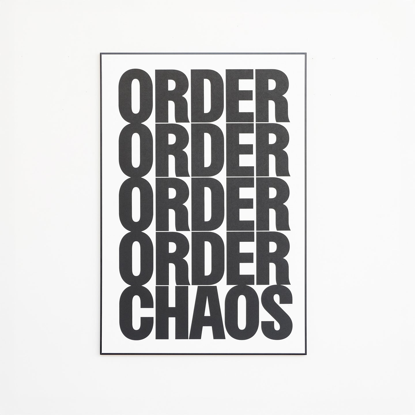 Order Chaos